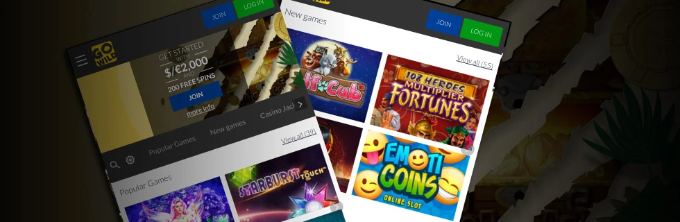 Go Wild Casino Mobile App